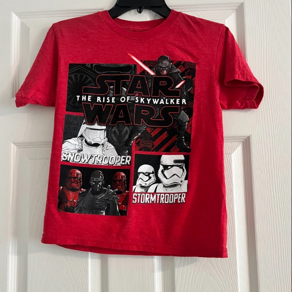 S Unisex Red Rise of Skywalkers Star Wars Shirt